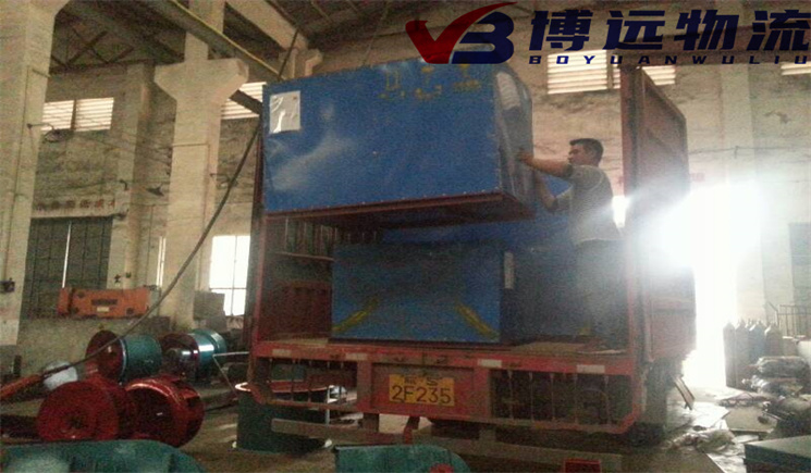 風機高欄貨車株洲到廣州裝柜  博遠物流承運